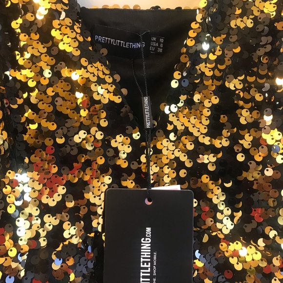 Pretty little thing sparkly dress - Picture 4 of 4